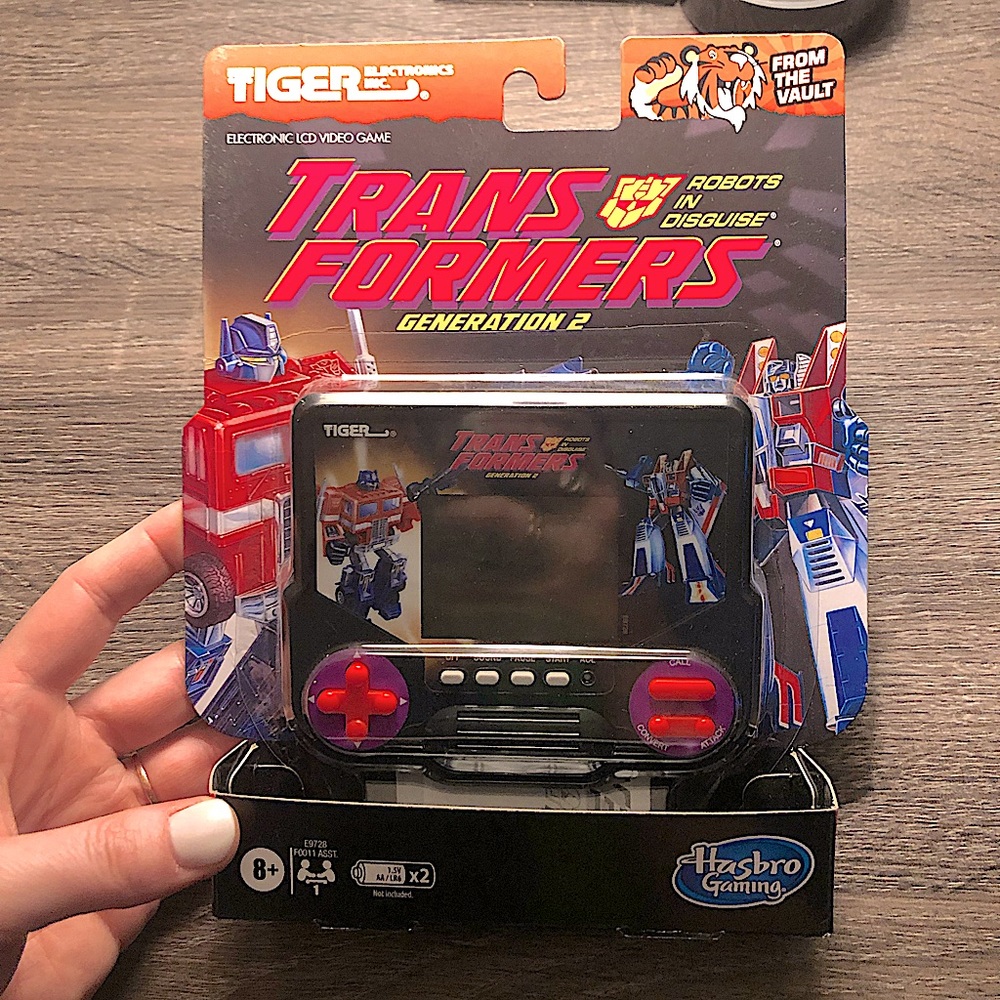 NIB Retro Transformers Handheld Game by Tiger Electronics Inc.